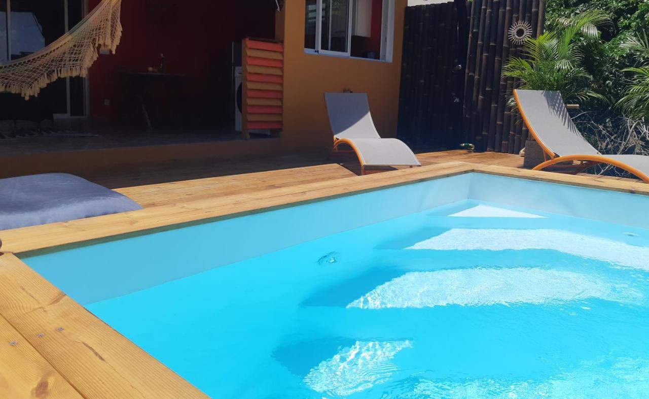 Ti Coin Relax Bungalow Vue Mer Piscine Privee Saint-Francois  Exteriér fotografie